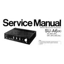 Manual Servicio Technics Su-a6
