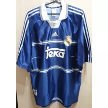 Camisa Futebol Real Madrid 1998 # 20 Savio Autografada