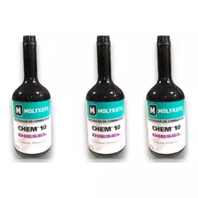 Pack X3 Limpia Inyectores Diesel Molykote X 300ml Chem 10