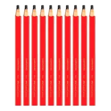 Lápis Para Carpinteiro 6mm Faber Castell 10 Unidades Oferta