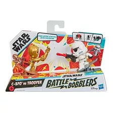 Figura Star Wars Battle Bobblers C3po Vs Trooper E8026