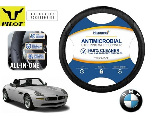 Funda Cubrevolante Negro Antimicrobial Bmw Z8 2000 A 2004 Foto 4