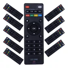 Kit 10 Controle Remoto Para Smart Tv Box Atacado Revenda