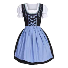 Um Vestido Feminino Bowknot Maid, Cor Sólida, Contraste, Cor