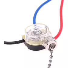 Interruptor Puxador De Cordinha P/ventilador Teto Lampada