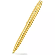 Bolígrafo Sheaffer De Pvd Dorado Brillante Con Adornos De Pv