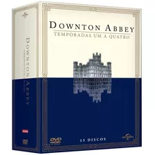 Downton Abbey * 1ª A 4ª Temporadas * Box Luva 15 Dvds Novo