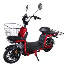 Baoshima Motors Moto Scooter Elétrica 1000w S1 Cor Vermelho