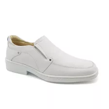 Sapato Casual Doctor Shoes Couro Branco Doctor Shoes