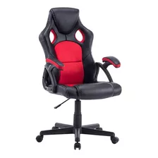 Silla Gamer Hama-k ® Negra/roja Altura Ajustable