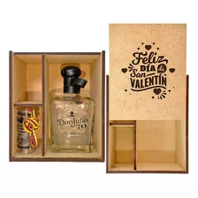  Caja Madera Mdf Tequila Mezcal S/botella C/grabado