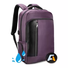 Mochila Tigernu 15.6 Impermeable Usb 5