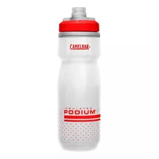 Botella Para Bicicleta Caramanhola Camelbak Podium Chill De 620 Ml, Amarilla, Blanca Y Roja