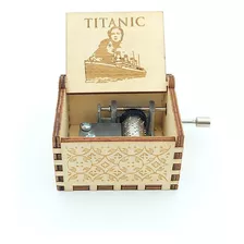 Caja Musical Titanic Manivela De Colección