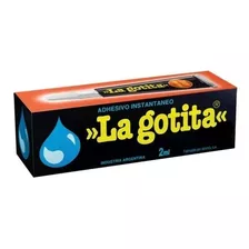 Adhesivo Pegamento La Gotita Instantaneo 2 Ml X 1 Unidad