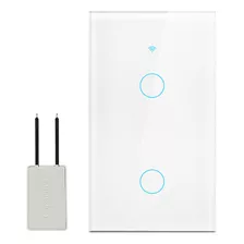 Interruptor Inteligente Wi-fi De 2 Vías Blanco Sin Neutro