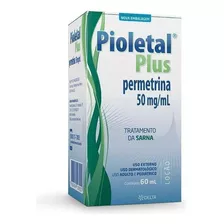  Pioletal Plus - Permetrina 5 Locao 60ml