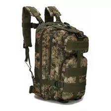 Mochila Tática Militar Impermeavel Masculina Feminina 30l Cor Camuflagem Verde Desenho Do Tecido Camuflado Marpat Digital