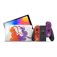 Nintendo Switch Oled Consola Scarlet & Violet Edition Xuy