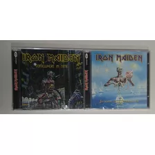 2 Cds Iron Maiden Seventh Son - Somewhere In Time