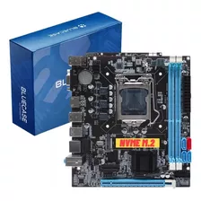 Placa Mãe I3 I5 I7 Lga 1155 Ddr3 M2 Nvme Lan Giga Usb 3.0 Cor Preto