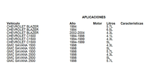 Emblema Gmc Savana 2500 1998 5.0l Gm Parts Foto 3