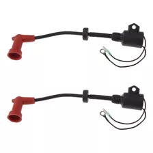 2x Bobina De Encendido For Yamaha 9.9hp 15 2 Tiempos Fuera