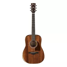 Guitarra Acústica Ibanez Artwood Aw54jr Para Diestros Open Pore Natural Open Pore