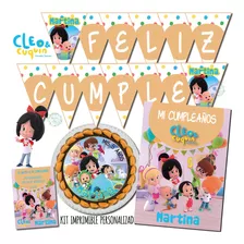 Kit Imprimible Cumple Cleo Y Cuquin Personalizado