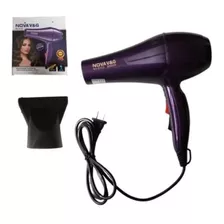 Secador De Cabello Nova Nv-9103 Violeta 110v Secador Pelo