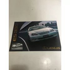 Catálogo / Folder Lexus Es 330 Ano De 2004
