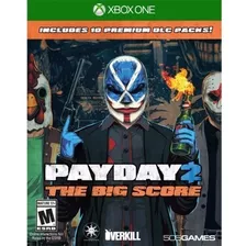 Payday 2 The Big Score 10 Dlc Packs Xbox One Nuevo