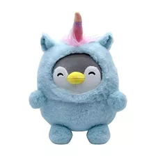 Peluche Mini Unicornio Familiar Redondo De 8.7'', Almoh...