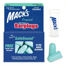 Protetor Auricular Macks Earplug Ultra 33db 10 Pares