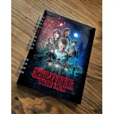 Cuaderno Stranger Things 100 Hojas + Stickers