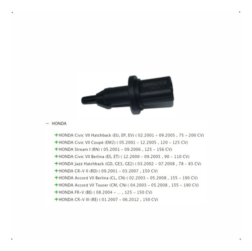 Sensor Temperatura Admision Honda Crv 02-06 Fit-civic 01-05 Foto 3