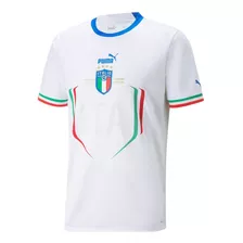 Camiseta Puma Selección Italia Suplente 2022 2023 Blanca
