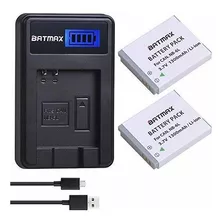 Batería De Cámara - Batmax 2pcs 1300mah Nb-6l Nb 6l Nb-6lh B