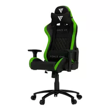 Cadeira Gamer Force One Elite Series Preta E Verde