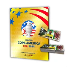 Conmebol Copa América Usa 2024 - Álbum Dourado Capa Dura