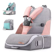 Sillita De Comer Plegable Bolso Mochila 5puntas Booster Bebe