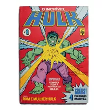 Gibi Hq Revista Hulk Nº1 Julho 1983 84pag Editora Abril