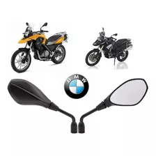 Retrovisor Gs 650 F800 Bmw Fixo Convexa Rosca Yamaha - Par