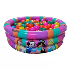 Piscina Infantil Inflável 100 Litros Colorida + 50 Bolinhas