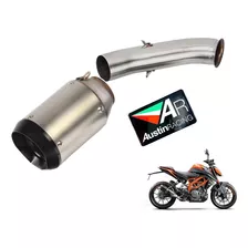 Sistema De Escape Para Ktm Duke 250 390 Austin Racing