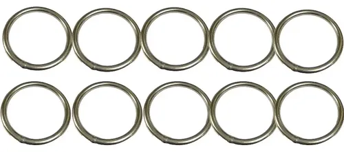 ARGOLLAS ACERO INOx 16x3/2 x10  - Imagen 1