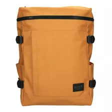 Black Mochila Soho Yellow