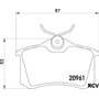 Balatas Disco  Trasera Para Audi A4 Quattro 2.8l 1999