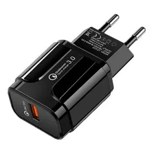 Cargador De Pared 1 Puerto Usb Qualcomm Quick Charge 3.0