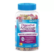 Probiotico ,digestive Advantage 120 Gomitas Probiotico 